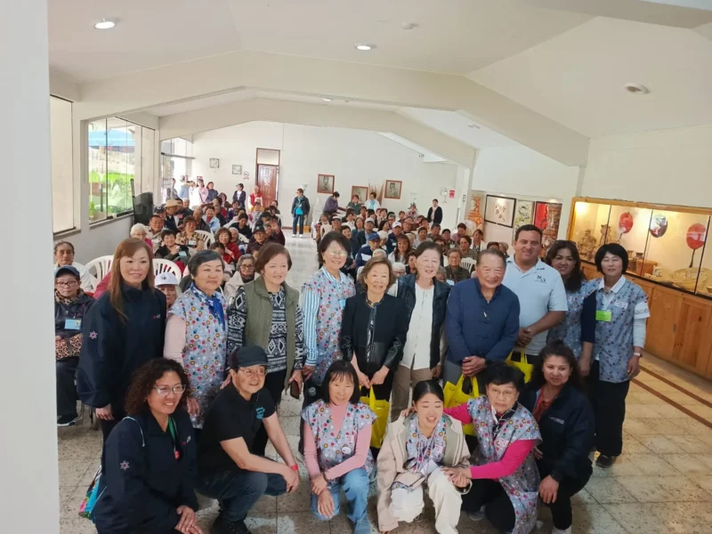 Socios reunidos en Villa Tusán