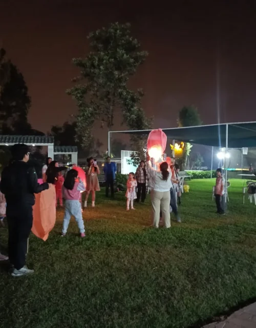 Festival de linternas nocturno