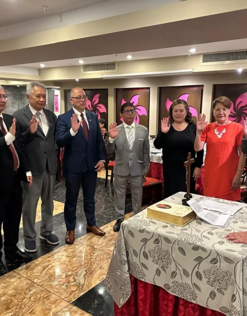 Juramentación del consejo directivo