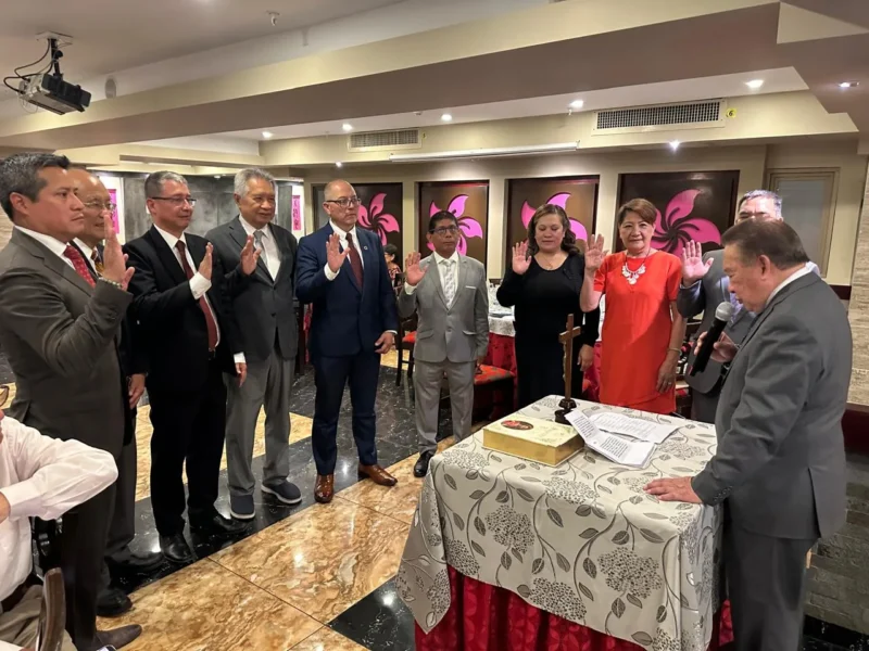 Juramentación del consejo directivo